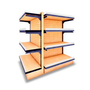 Góndola Central con una Cabecera en Trupán | gondola central de melamina