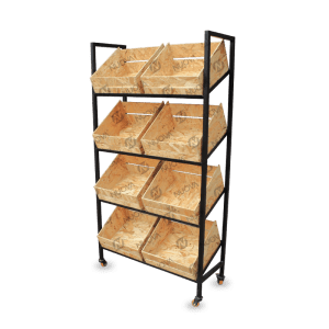 Verdulero Metálico con Osb 2 x 4