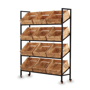 Verdulero Metálico con Osb 3 x 4