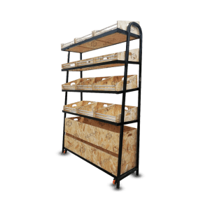 Verdulero Metálico Personalizado con Osb